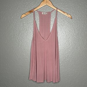 Free People Intimately Racerback tank size small pink